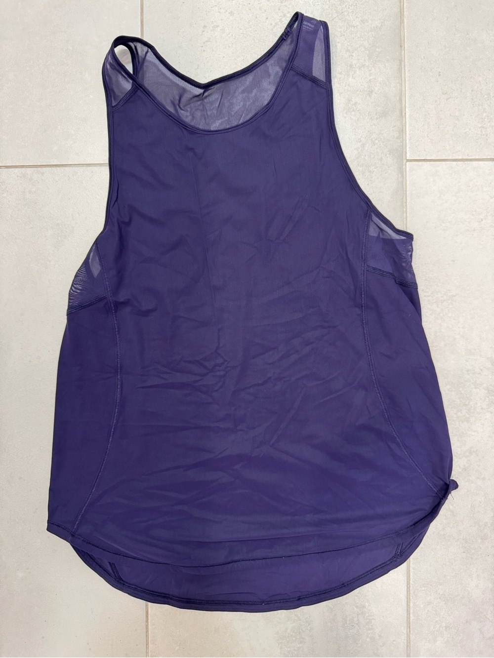 Lululemon Women's Purple Active Tank Top